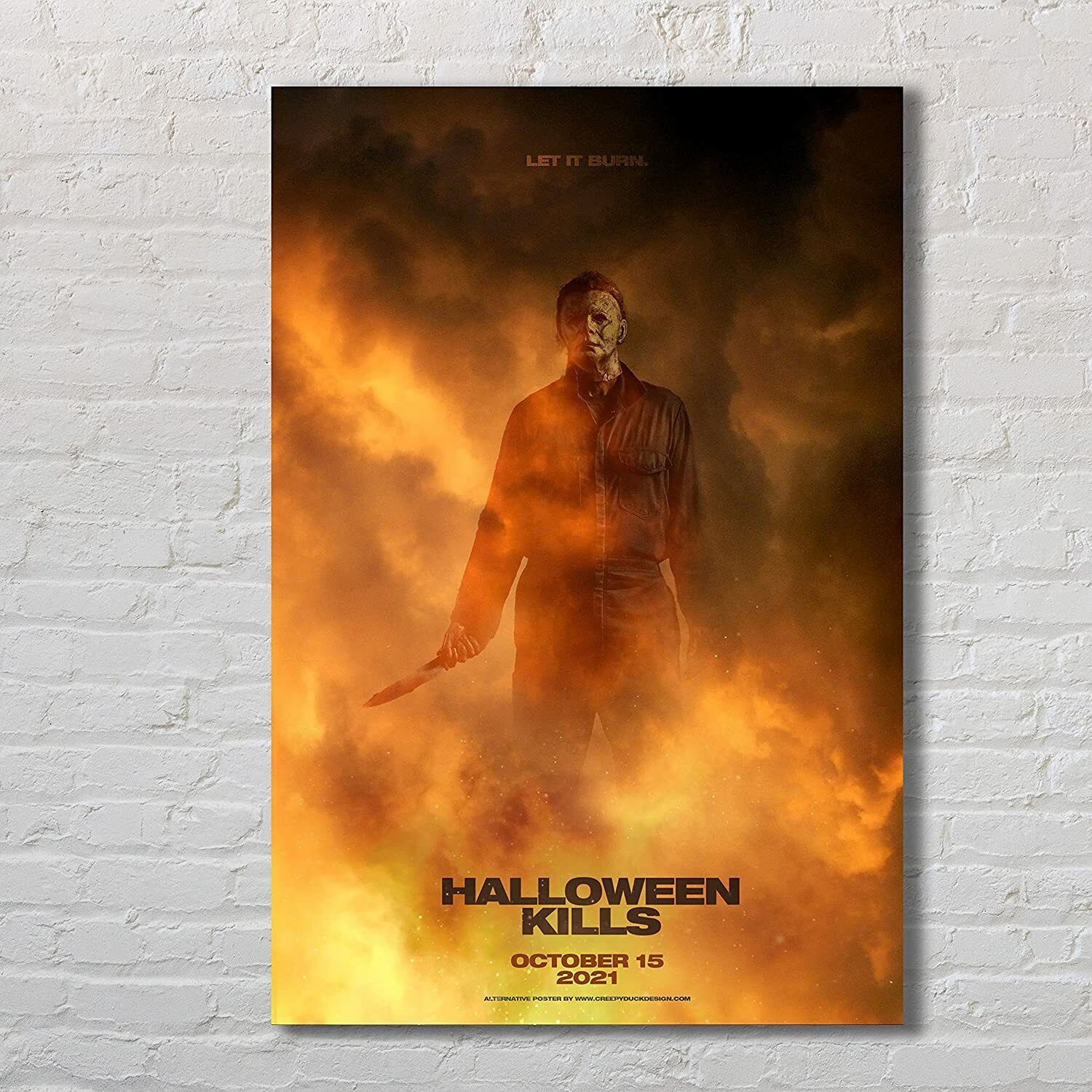 Halloween Kills Movie Poster – Michael Myers Horror Decor Home Poster Full Size