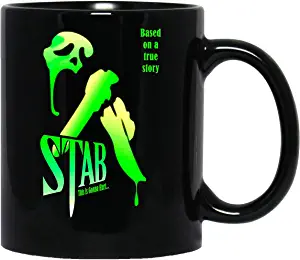 N/ Stab Wes Craven Scream Halloween Horror MoviesFunny Coffee Mug for Women and Men Tea Cups () (11 Oz)