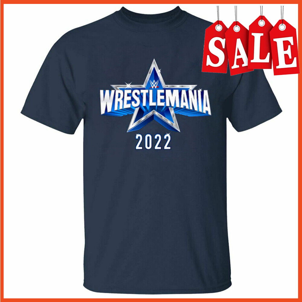 2022 WWE Wrestle Mania 38 Logo T-Shirt