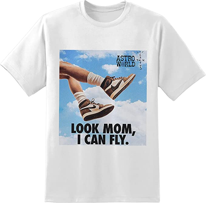 TRAVIS SCOTT T-SHIRT – Look mom I can fly