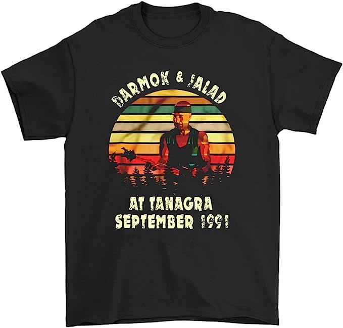 Darmok and Jalad at Tanagra September 1991 Vintage Retro T-Shirt Shirt Hoodies Long Sleeve Tank Top (DS1)