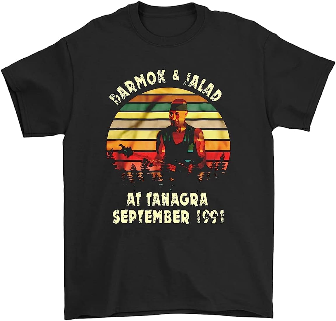 Darmok and Jalad at Tanagra September 1991 Vintage Retro T-Shirt Shirt Hoodies Long Sleeve Tank Top (DS1)