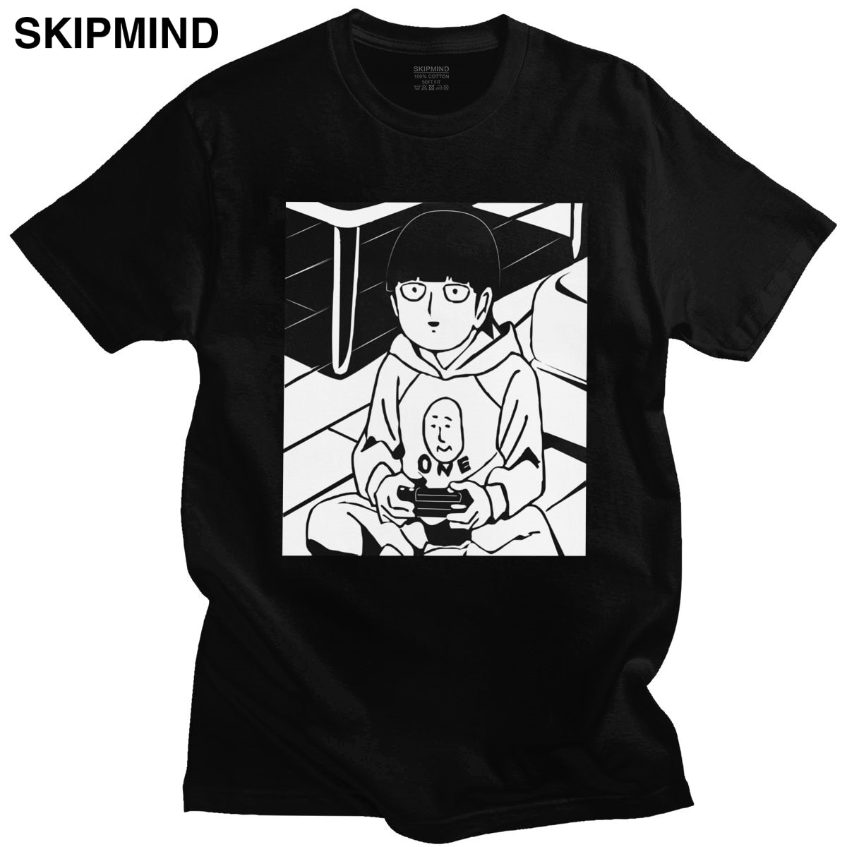 Anime Funny Shirt Mob Psycho 100 Shirt Unisex Shirt Manga Shirt T-Shirt Hoodie Tank Top Long Sleeve (Design-003) (Design-07)