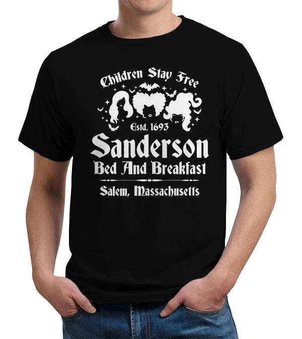 Sanderson Bed & Breakfast Tee Shirt, Halloween Movie Shirt – It’s All Just A Bunch of Hocus Pocus Shirt