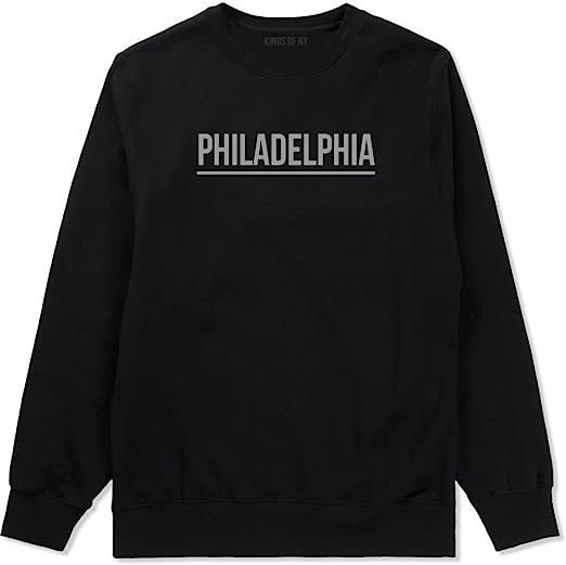Vintage Philadelphia Sweatshirt – Unisex Sweatshirt – Philly Crewneck – Philadelphia Crewneck Sport Grey