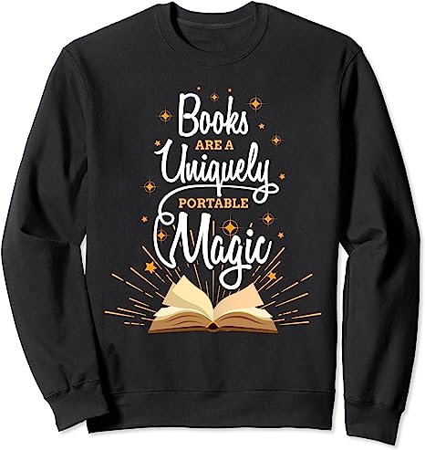 Books Are Magical Sweatshirt, Book Magical, Book Lover sweatshirt, Teacher Book,Teacher Gif, Nerd Sweatshirt