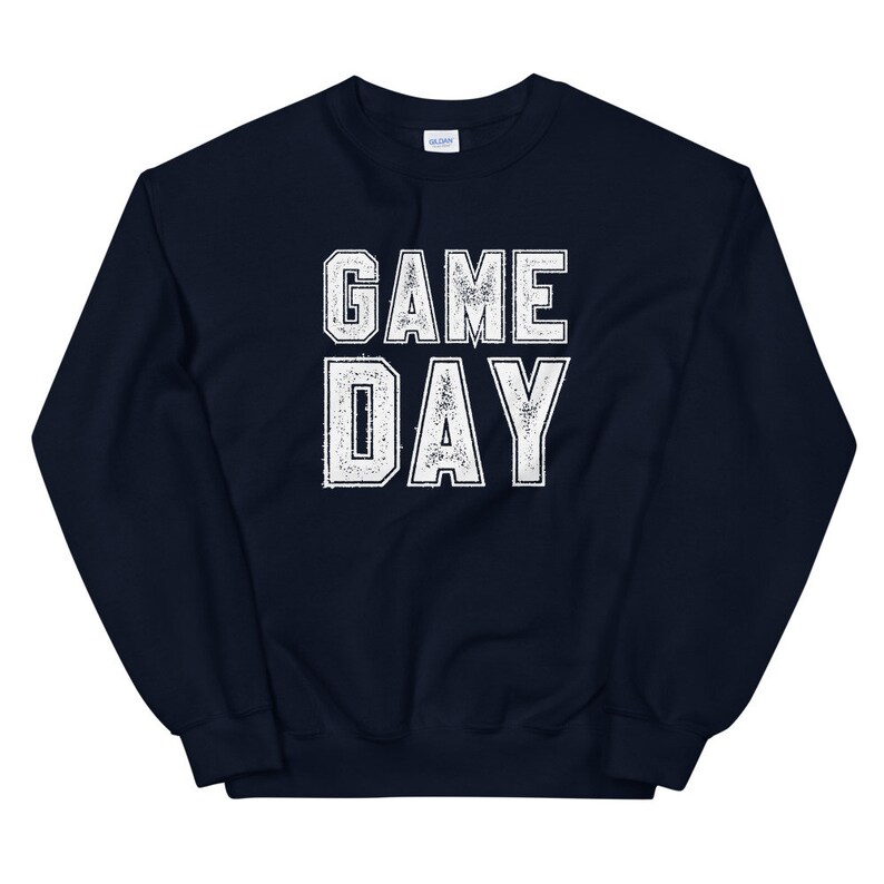 Vintage Crewneck Sweatshirt,Sweatshirt, Sports Unisex Sweatshirt Game Day Crewneck, Football Sweatshirt