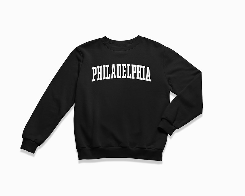Philadelphia Sweatshirt | Vintage Style Philadelphia Football Crewneck Sweatshirt Sport Grey