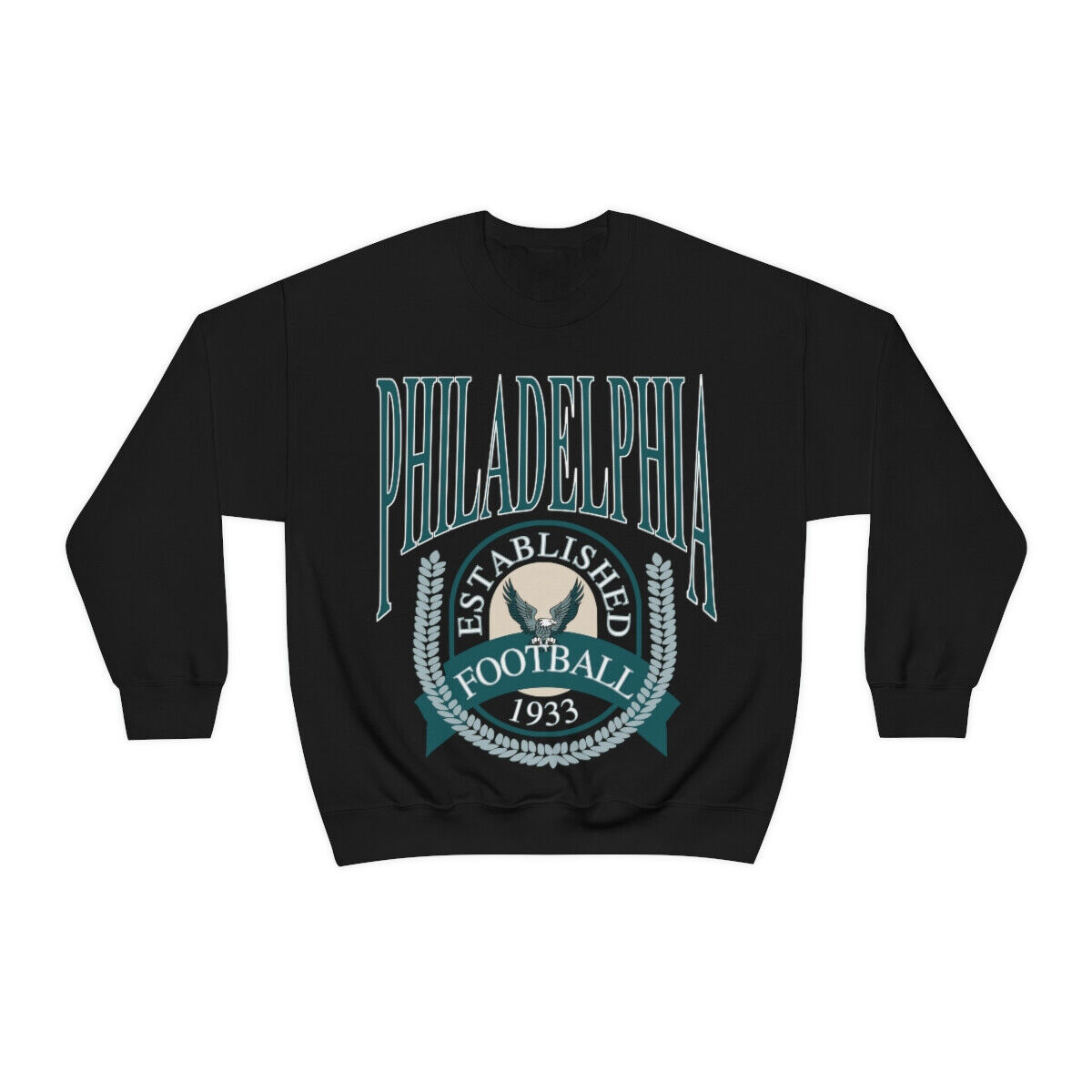 Vintage Philadelphia Sweatshirt, Philadelphia Crewneck Sweatshirt, Philadelphia Sweatshirt Sport Grey