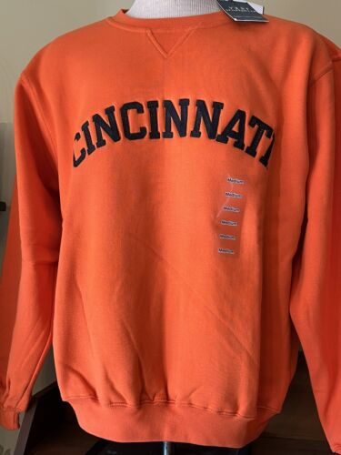 Vintage Cincinnati Sweatshirt, Cincinnati Crewneck Sweatshirt, Cincinnati Sweatshirt Game Day Crewneck White