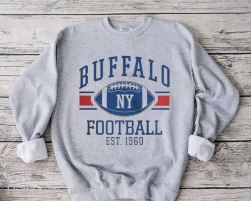 Buffalo Vintage Style Sweatshirt, Vintage Style Buffalo Crewneck, Sweatshirt, Buffalo Sweatshirt