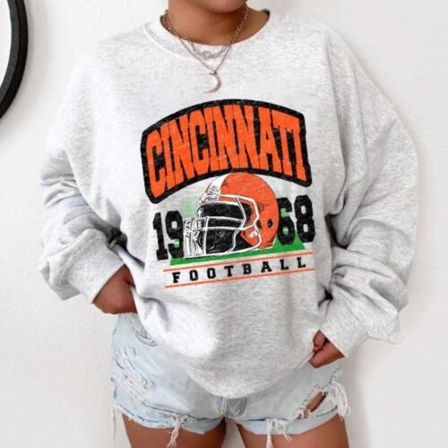 Cincinnati Sweatshirt | Vintage Style Crewneck New England Game Day Crewneck