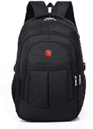 LANA Anti-theft Backpack, Unisex 19 Inch Laptop Waterproof Backpack – Black